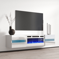 Metro WH-EF Wall Mounted Electric Fireplace 72" TV Stand - Meble Furniture