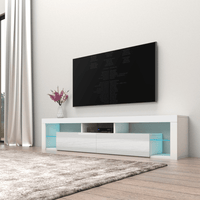 Milano 200 Wall Mounted Floating 79" TV Stand - Meble Furniture