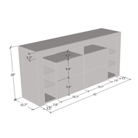 Minelli 61" TV Stand - Meble Furniture