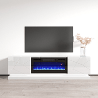 Shu BL-EF Electric Fireplace 71" TV Stand - Meble Furniture