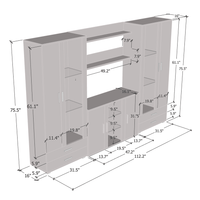 Soho 10 Entertainment Center - Meble Furniture