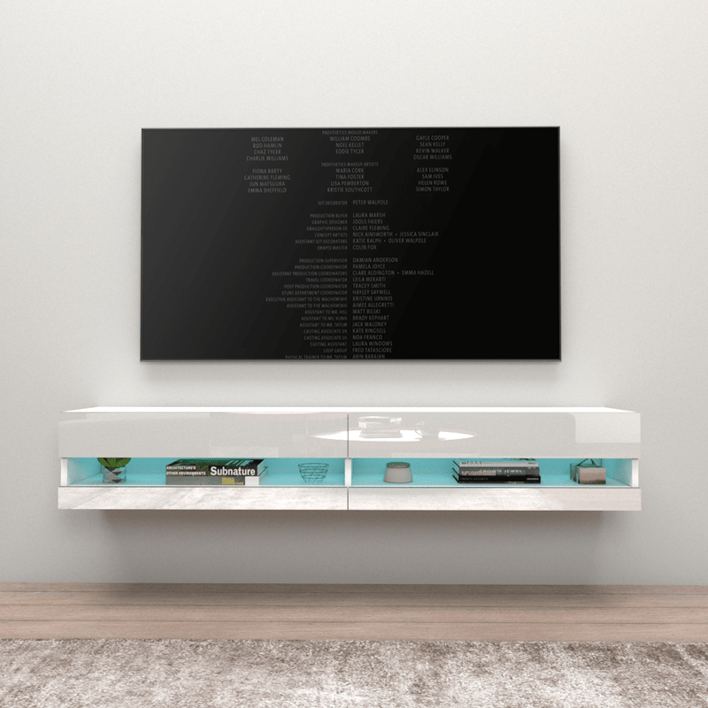 Black Floating TV Stands