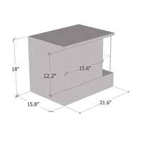 Efecto 05 22" Nightstand - Meble Furniture