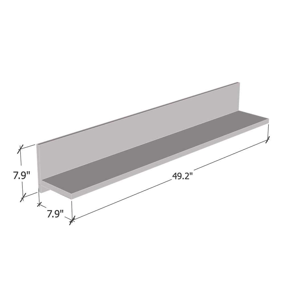 Soho S5 Wall Mounted Floating 2 Piece Shelf Set - Meble Furniture