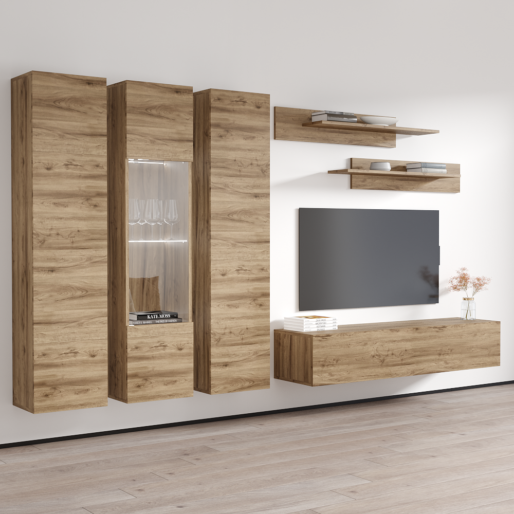 Fly C 30TV Floating Entertainment Center - Meble Furniture