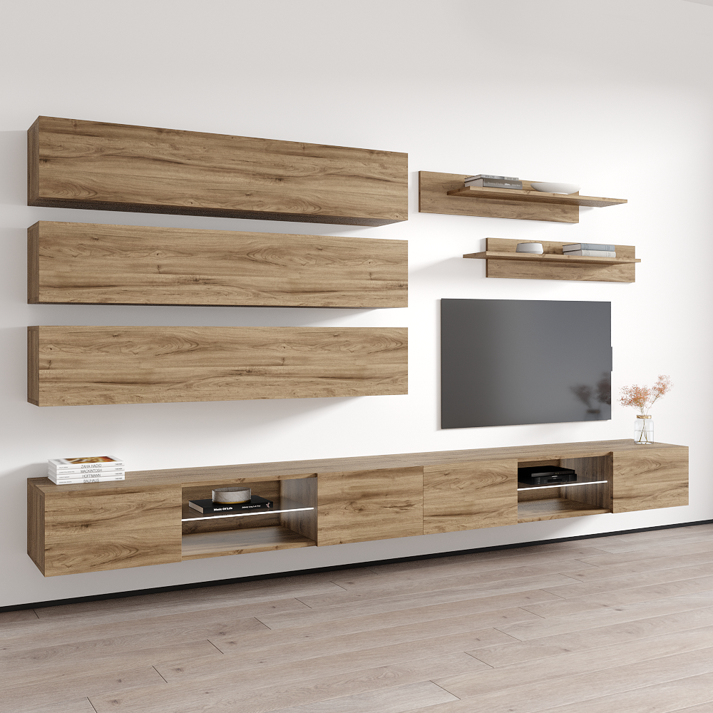 Fly J 33TV Floating Entertainment Center - Meble Furniture