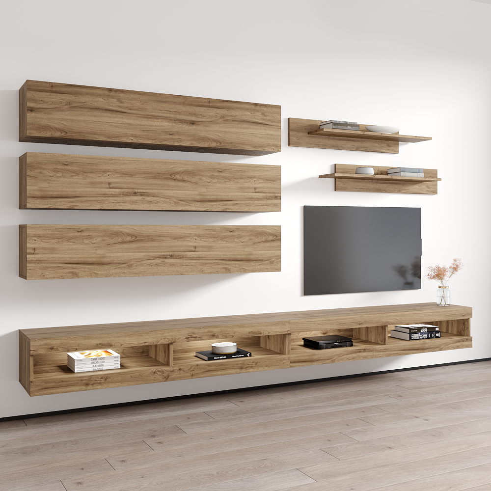 Fly J 34TV Floating Entertainment Center - Meble Furniture