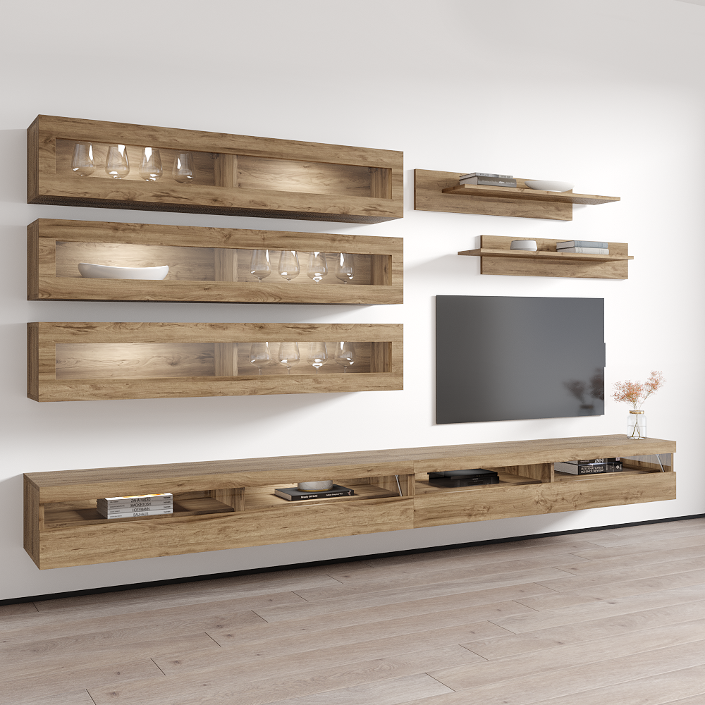 Fly J 35TV Floating Entertainment Center - Meble Furniture