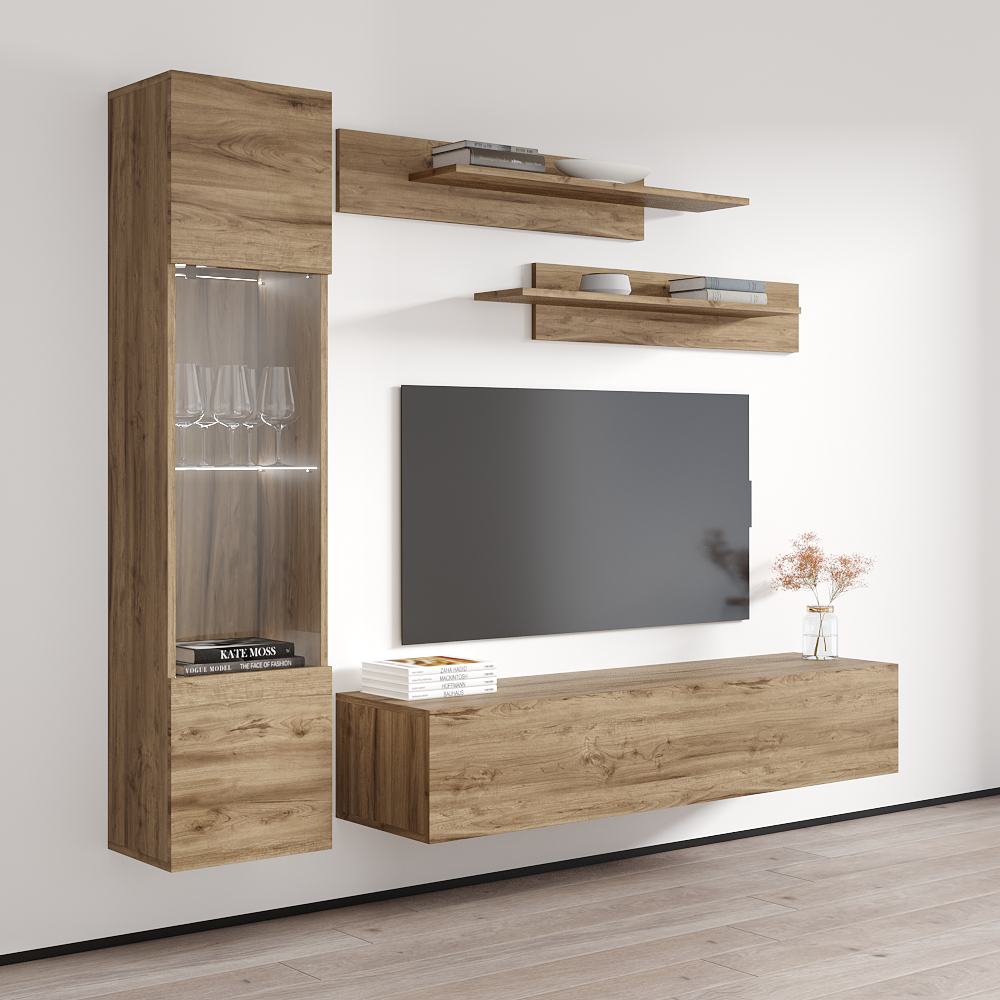 Fly G 30TV Floating Entertainment Center - Meble Furniture
