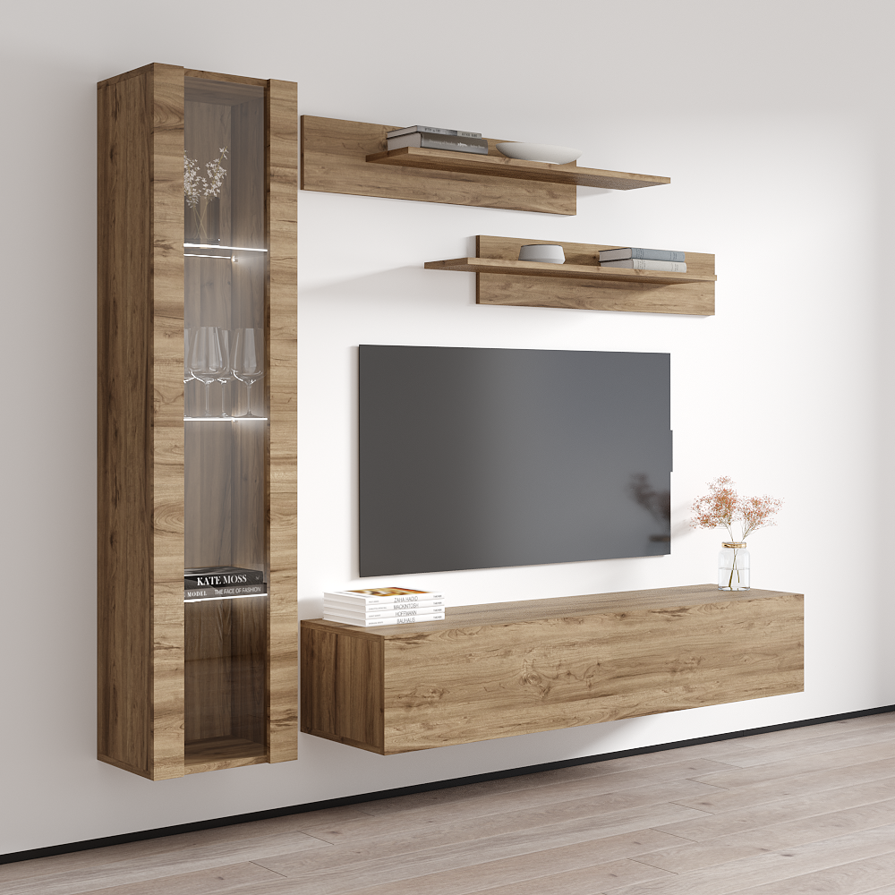 Fly G 30TV Floating Entertainment Center - Meble Furniture