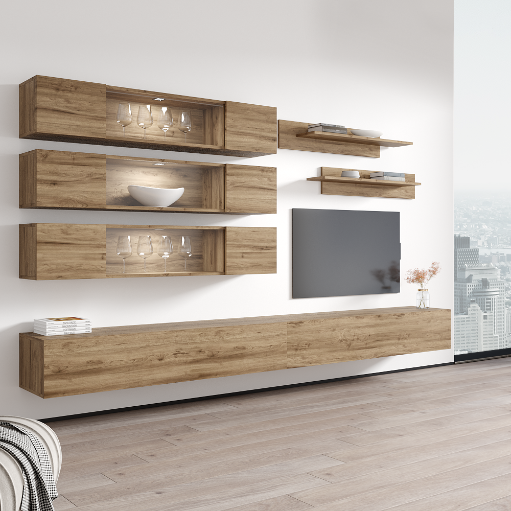 Fly J 30TV Floating Entertainment Center - Meble Furniture