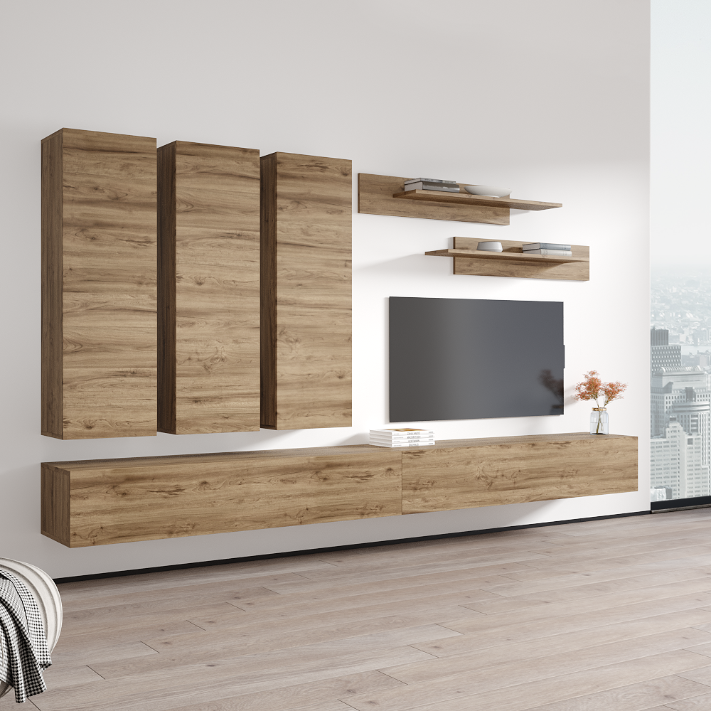 Fly E 30TV Floating Entertainment Center - Meble Furniture
