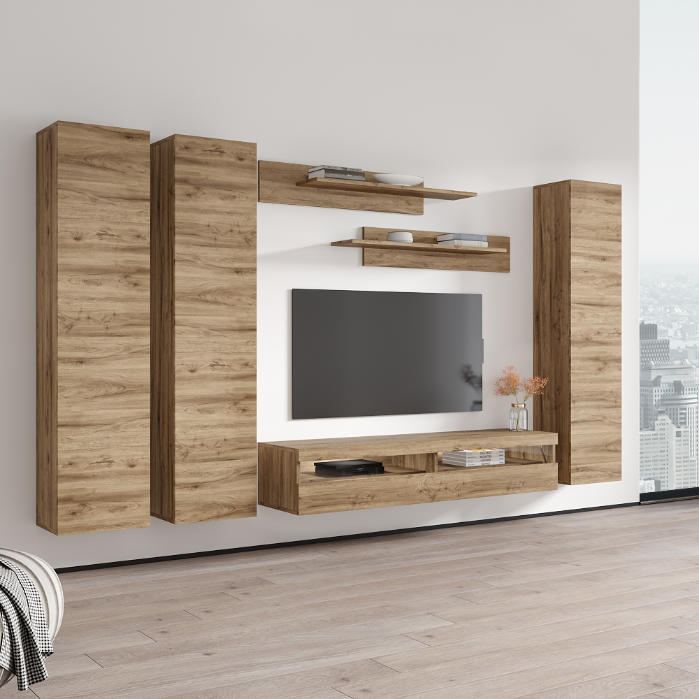Fly C 35TV Floating Entertainment Center - Meble Furniture