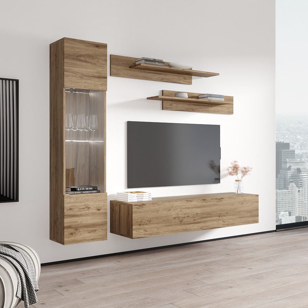 Fly G 30TV Floating Entertainment Center - Meble Furniture