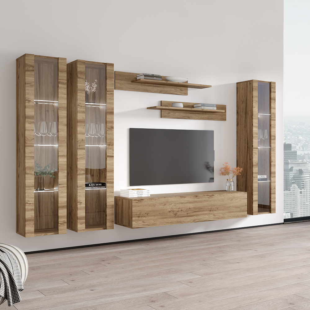 Fly C 30TV Floating Entertainment Center - Meble Furniture