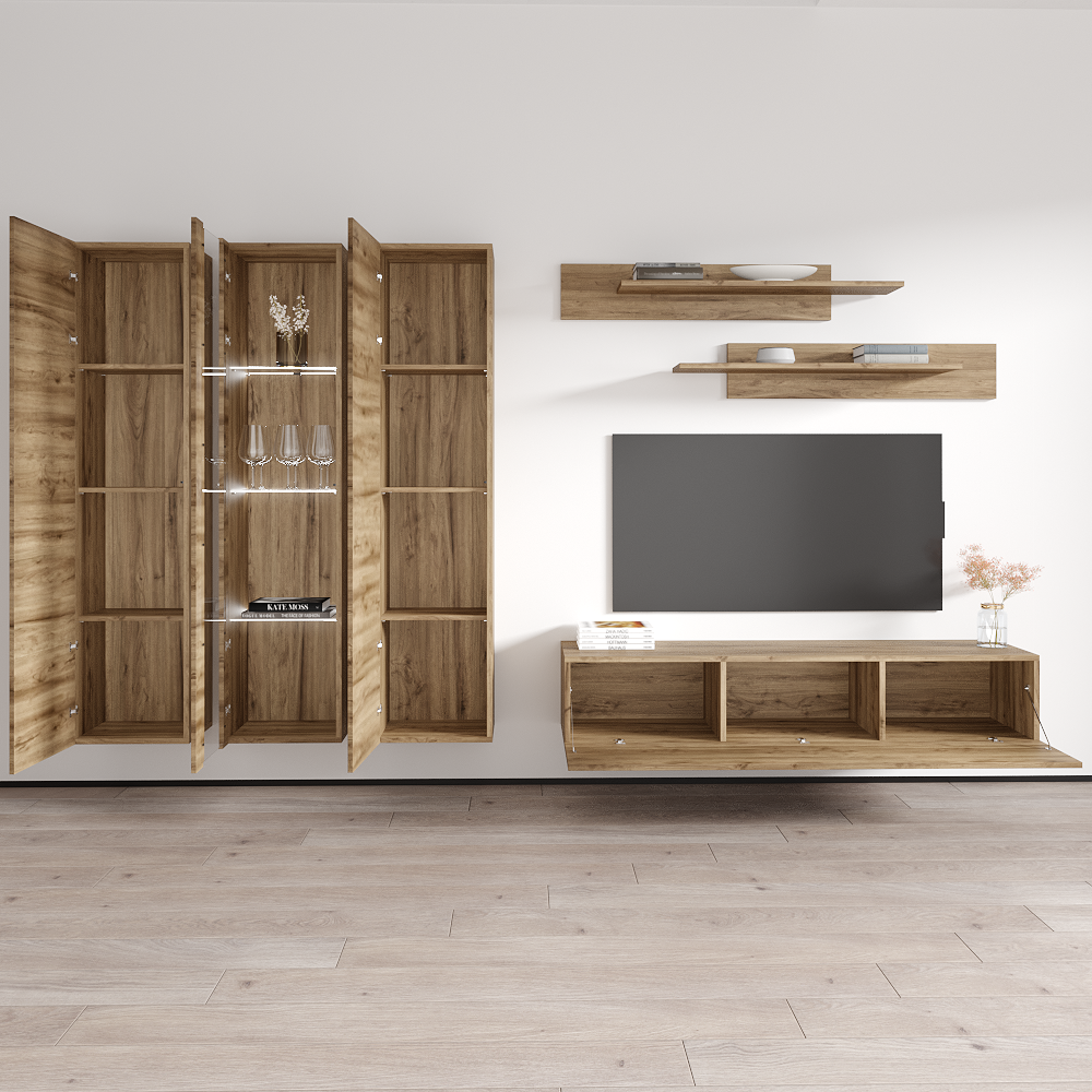 Fly C 30TV Floating Entertainment Center - Meble Furniture