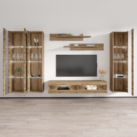 Fly C 34TV Floating Entertainment Center - Meble Furniture