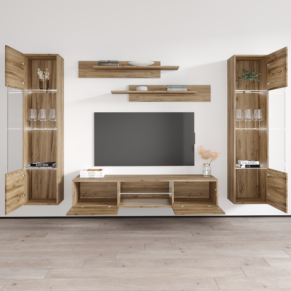 Fly A 33TV Floating Entertainment Center - Meble Furniture