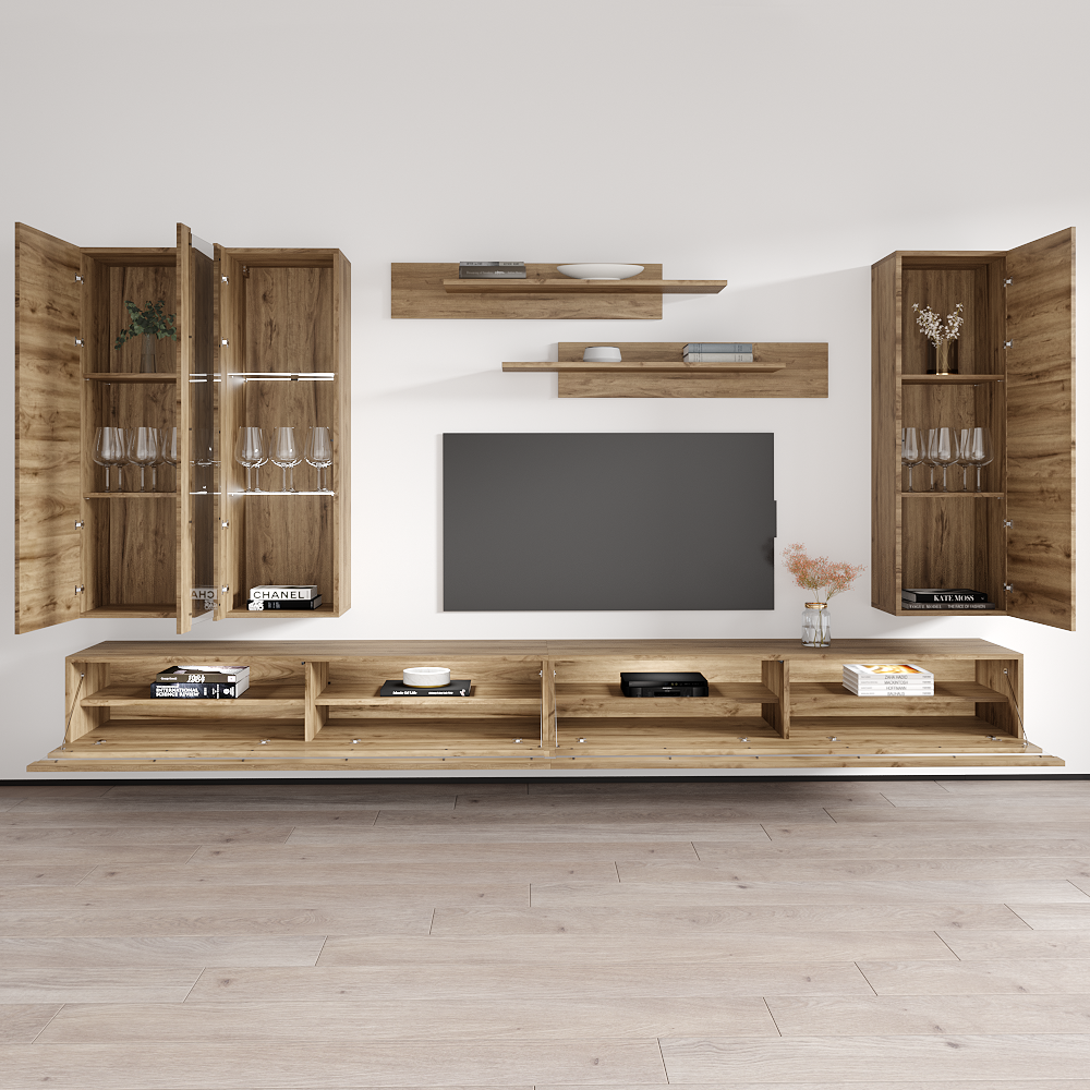 Fly E 35TV Floating Entertainment Center - Meble Furniture