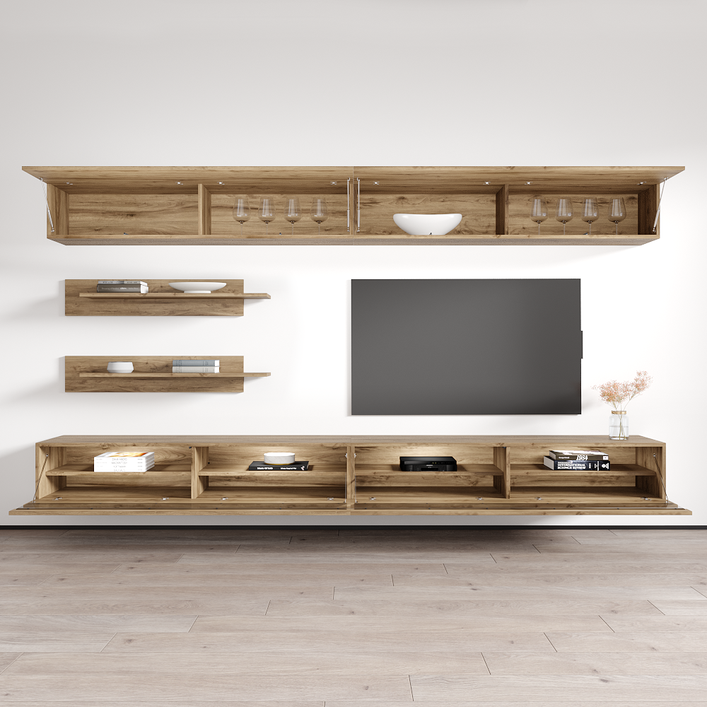 Fly I 35TV Floating Entertainment Center - Meble Furniture