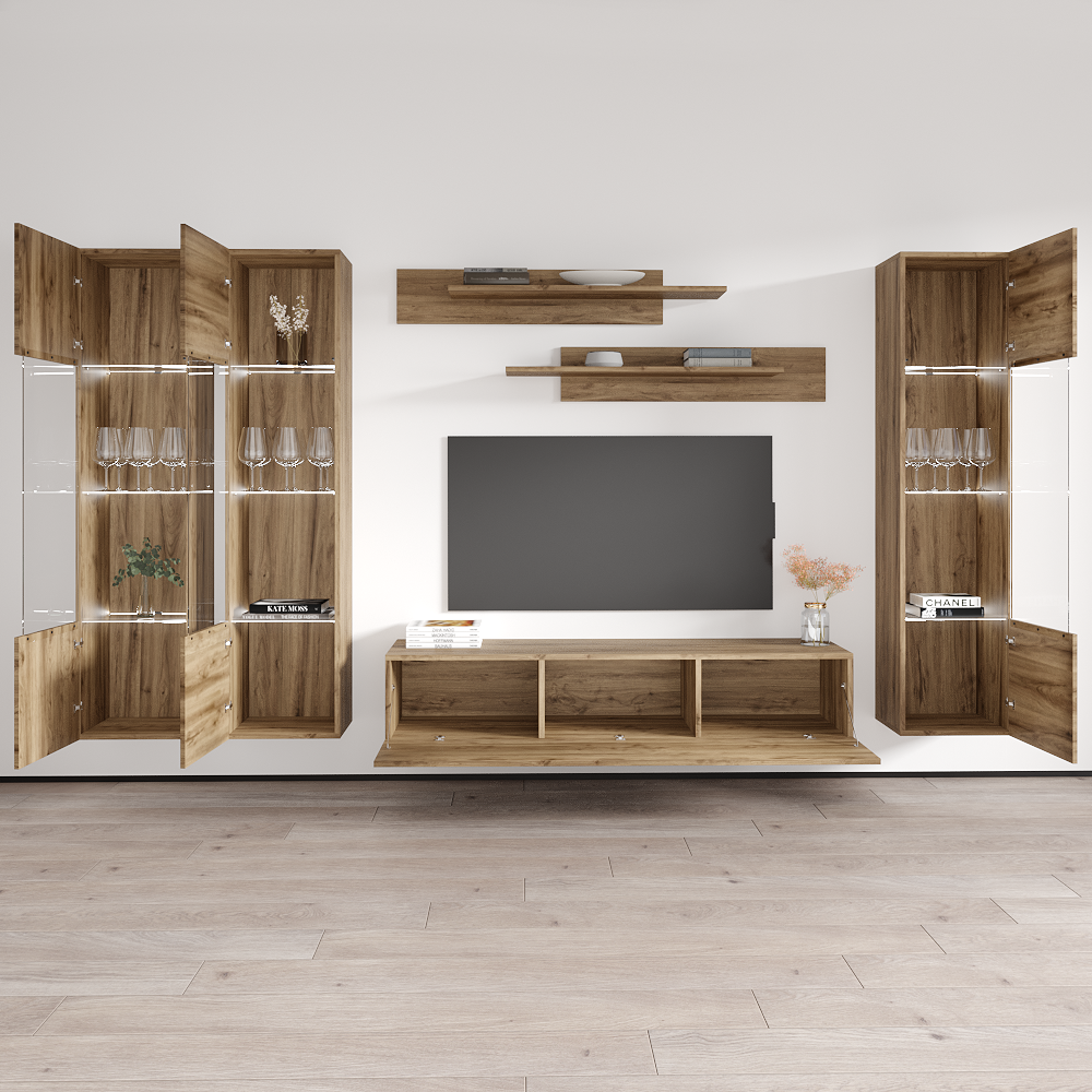 Fly C 30TV Floating Entertainment Center - Meble Furniture