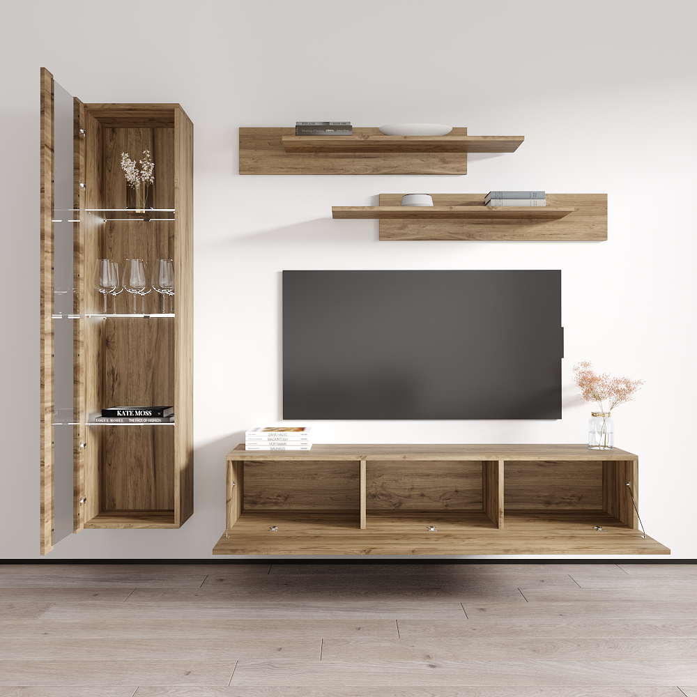 Fly G 30TV Floating Entertainment Center - Meble Furniture