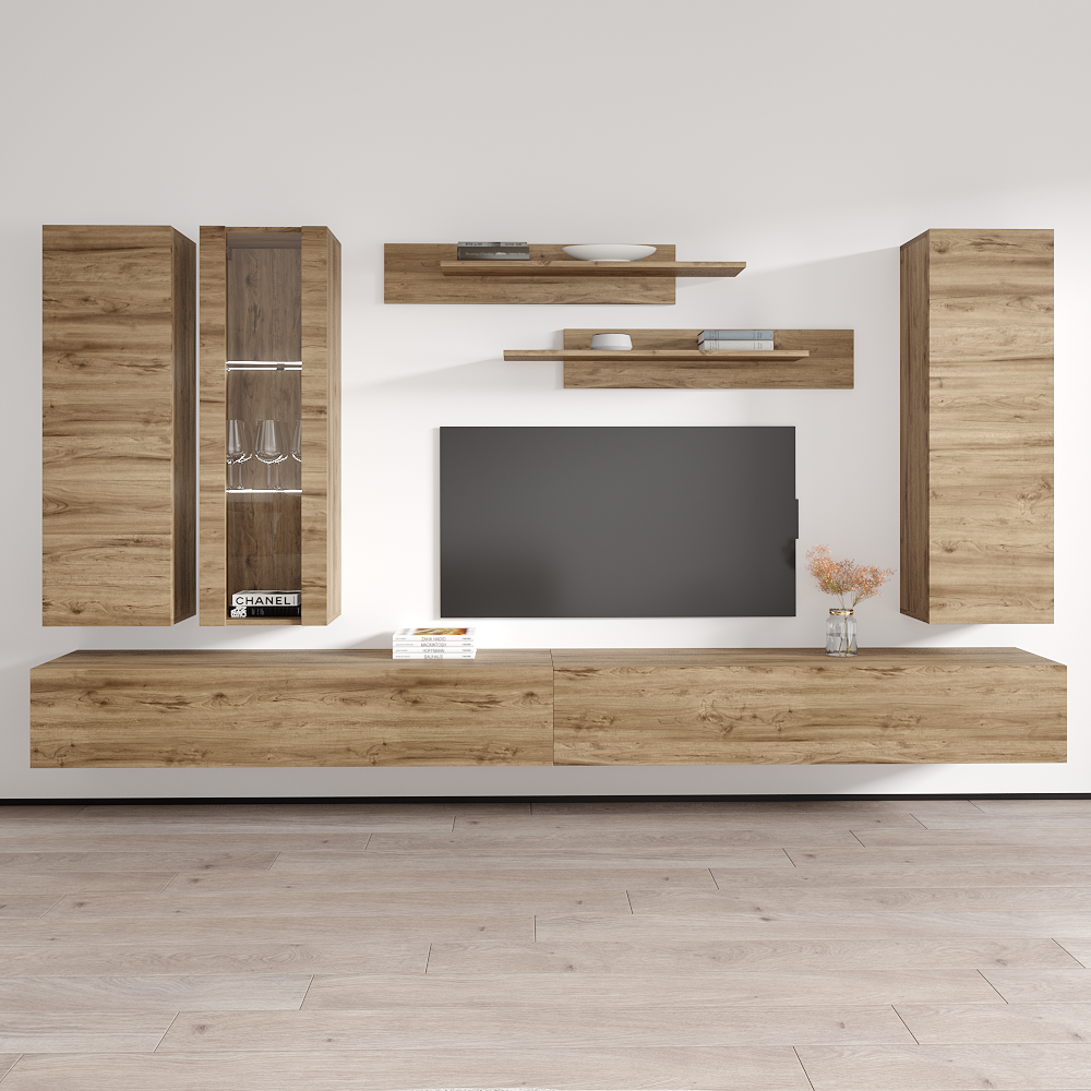Fly E 30TV Floating Entertainment Center - Meble Furniture