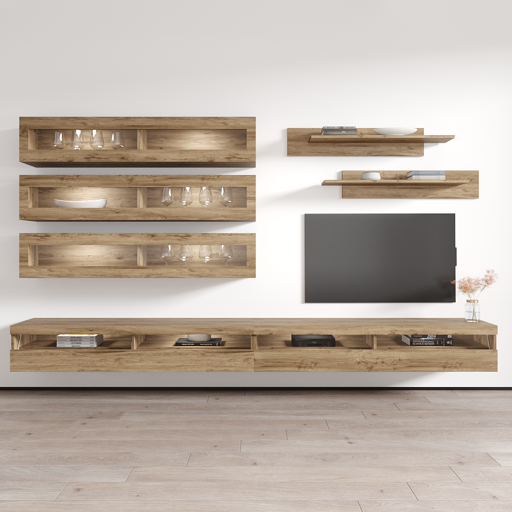 Fly J 35TV Floating Entertainment Center - Meble Furniture