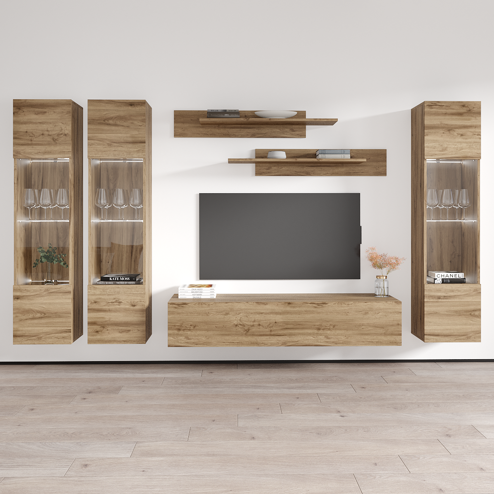 Fly C 30TV Floating Entertainment Center - Meble Furniture