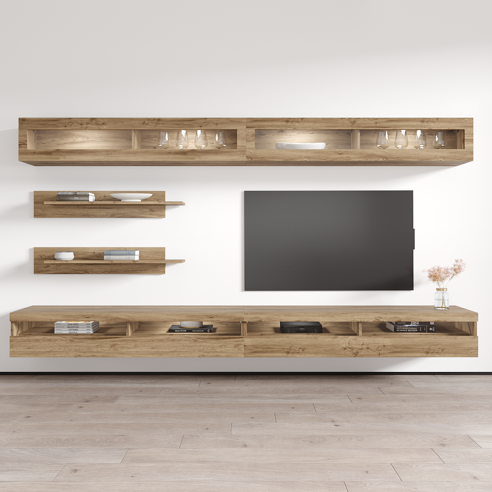 Fly I 35TV Floating Entertainment Center - Meble Furniture