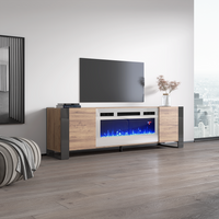 Woody WH-EF Fireplace TV Stand - Meble Furniture