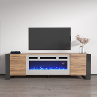 Woody WH-EF Fireplace TV Stand - Meble Furniture