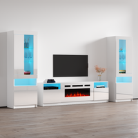 York WH02 Fireplace Entertainment Center - Meble Furniture