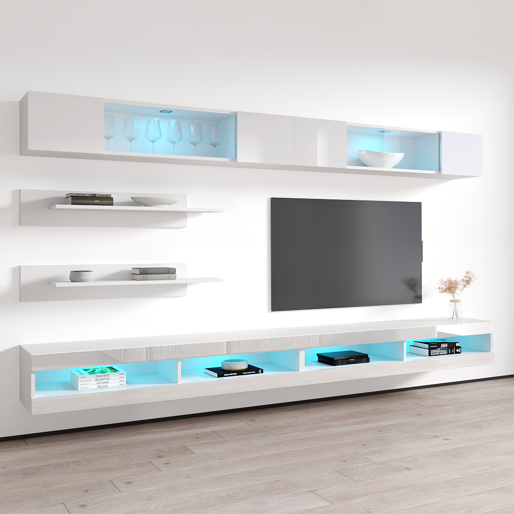 Fly I 34TV Floating Entertainment Center - Meble Furniture