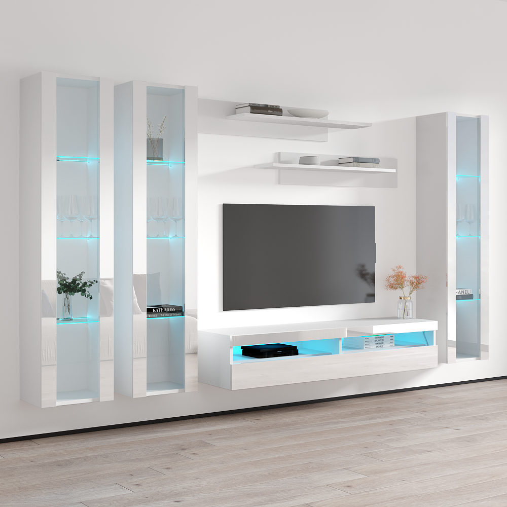 Fly C 35TV Floating Entertainment Center - Meble Furniture