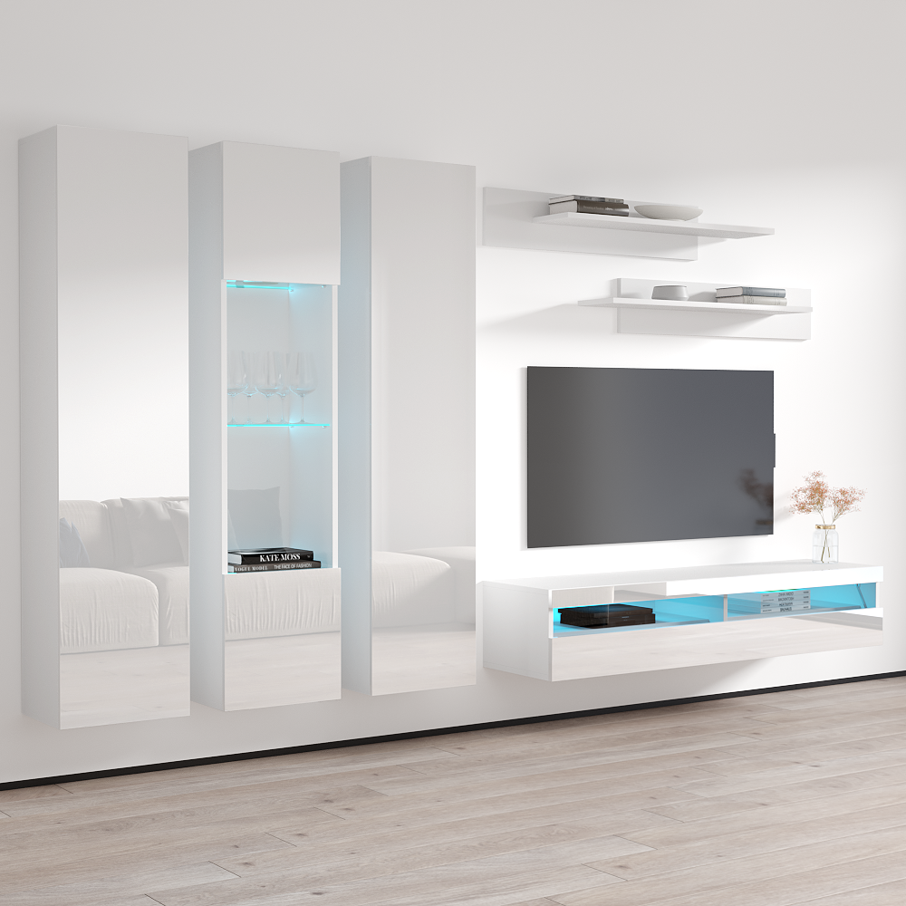 Fly C 35TV Floating Entertainment Center - Meble Furniture