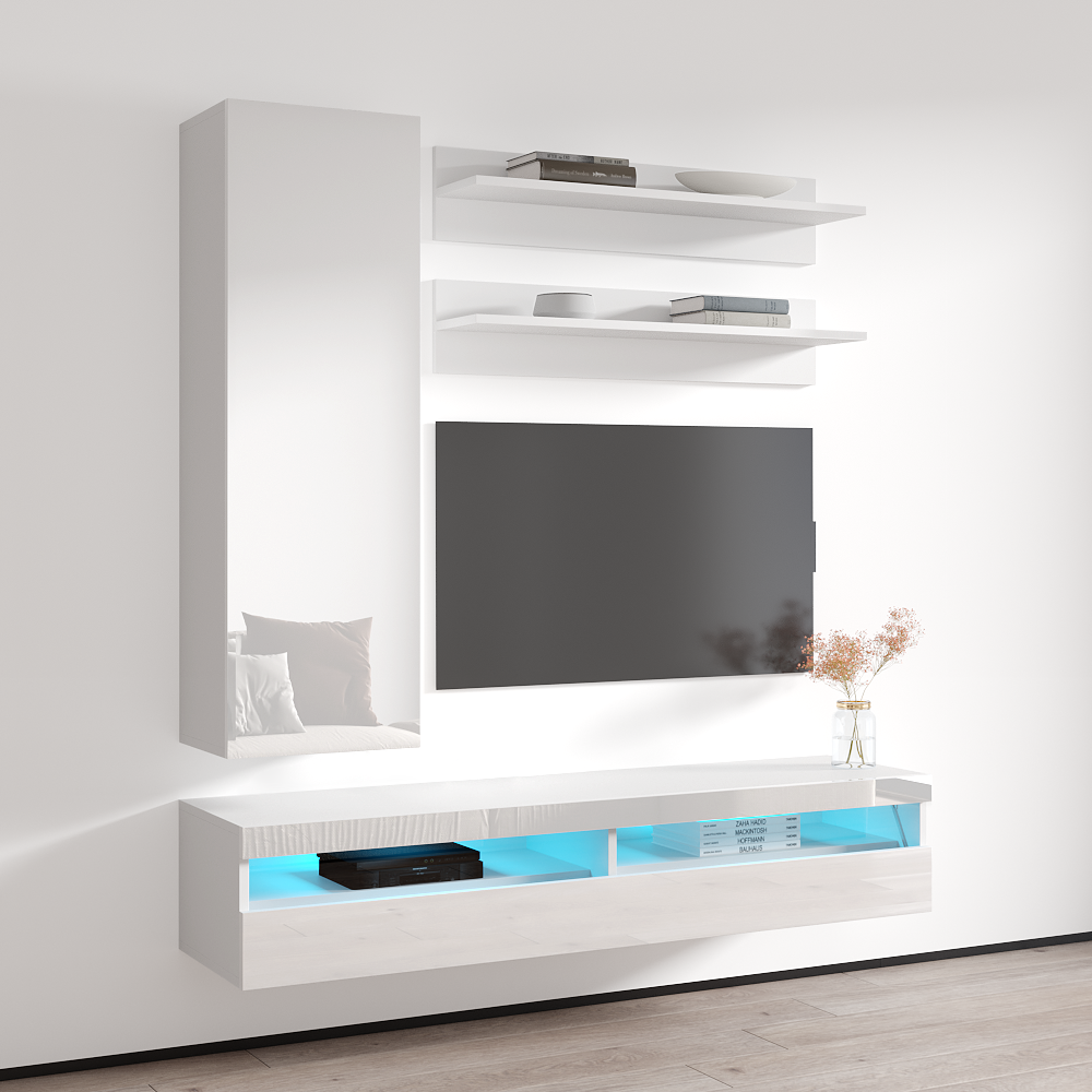 Fly H 35TV Floating Entertainment Center - Meble Furniture