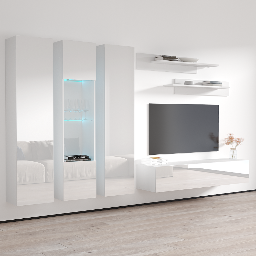 Fly C 30TV Floating Entertainment Center - Meble Furniture