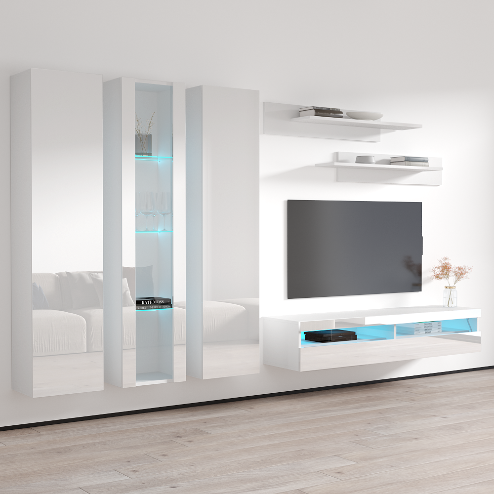 Fly C 35TV Floating Entertainment Center - Meble Furniture