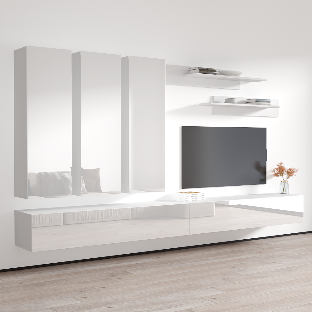 Fly E 30TV Floating Entertainment Center - Meble Furniture