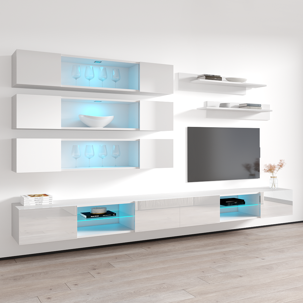 Fly J 33TV Floating Entertainment Center - Meble Furniture