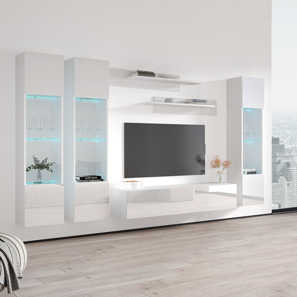 Fly C 30TV Floating Entertainment Center - Meble Furniture