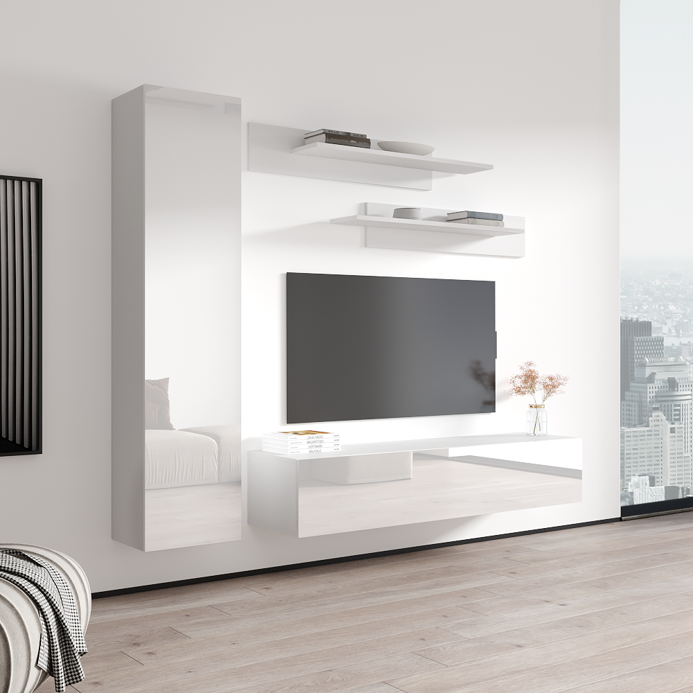 Fly G 30TV Floating Entertainment Center - Meble Furniture