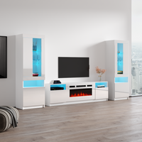 York WH02 Fireplace Entertainment Center - Meble Furniture