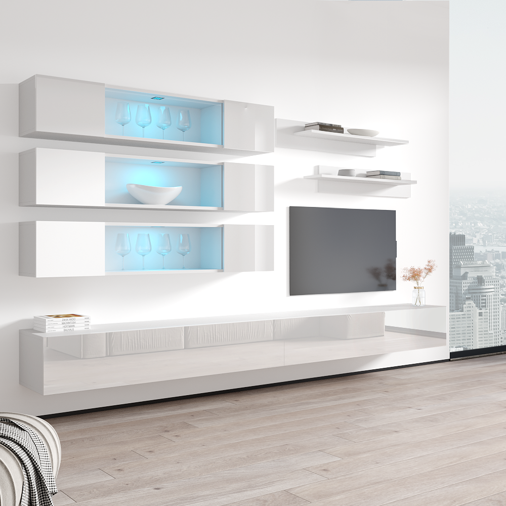 Fly J 30TV Floating Entertainment Center - Meble Furniture