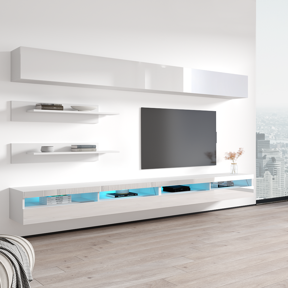 Fly I 35TV Floating Entertainment Center - Meble Furniture