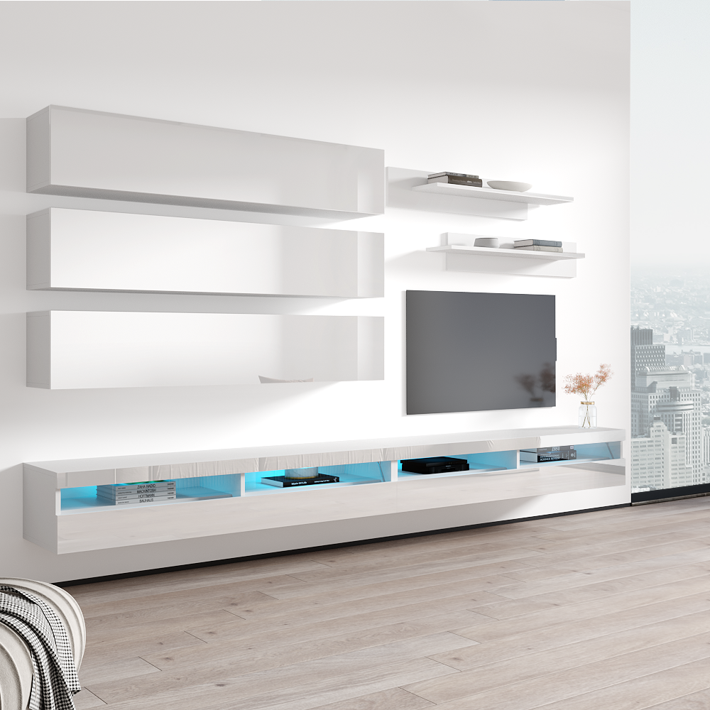 Fly J 35TV Floating Entertainment Center - Meble Furniture