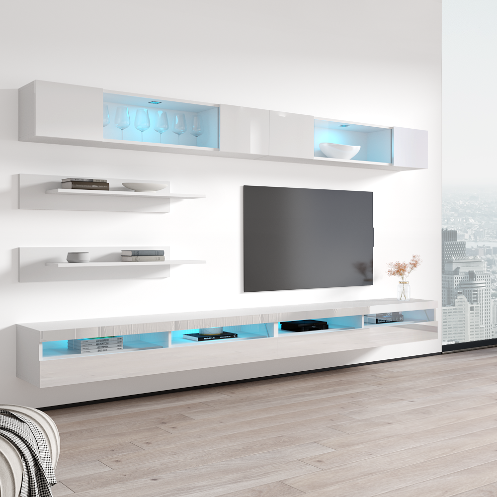Fly I 35TV Floating Entertainment Center - Meble Furniture