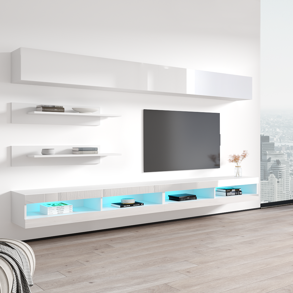 Fly I 34TV Floating Entertainment Center - Meble Furniture