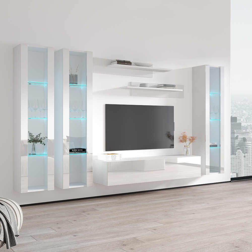 Fly C 30TV Floating Entertainment Center - Meble Furniture